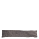 DARK Velvet Headband Dark Grey