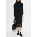 Jil Sander Dame Strikkevarer Svart M,
