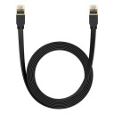 Cat 7 UTP Ethernet RJ45 Cable Flat 5 m black