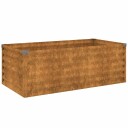 vidaXL Høybed 100x50x36 cm cortenstål