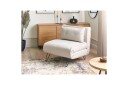 Bäddsoffa Beliani Vestfold Beige svart Beige\|\|Black  
