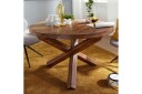 Spisebord Wohnling Rund 120 cm heltre landlig stil Rosentre - Rosentre