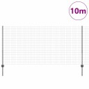  Gjerde med innlegg. Grå 1.2 x 10 m Stål