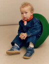 ANGULUS Boots - Flat - With Velcro - Navy - 20