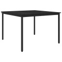 vidaXL Spisebord 110 x 110 x 75 cm METALL