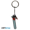 Abysse Chainsaw Man Nøkkelringer med Motorsagmannhode x4