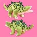 Plysj Dinosaur 30cm – velg variant Brontosaurus Stegosaurus T Rex Triceratops