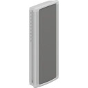 Pressalit Care Plus veggskinne 210 mm vertikal venstre grå Antrasitt