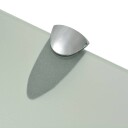 vidaXL Flytende hylle glass 100x20 cm 8 mm