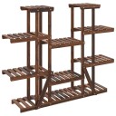 vidaXL Blomsterstativ 110x25x110,5 cm heltre gran