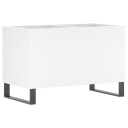  Hifi benk hvit 74,5x38x48 cm konstruert tre