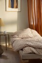 Juna Bæk&Bølge Sengetøj 200X220 Cm Karamel/Off White Dk   Beige   200X220CM