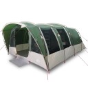 vidaXL telt for camping 8 personer grønn vanntett