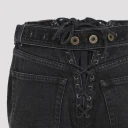 Jean Paul Gaultier Dame Jeans Svart W27,