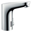 Hansgrohe Focus Berøringsfri serv.batt. 230V, med temperaturregulering, Krom