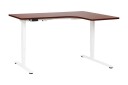 Bina Skrivebord 109x160 cm   Hvit/Mørkt tre