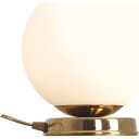 Aldex Ball bordlampe gull Ø20 cm