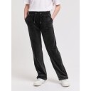 Juicy Couture Tonal velour joggebukse jet black