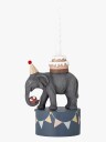 Bloomingville Flor Elefant Lysestake 18 cm Polyresin