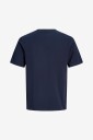 Jack & Jones   T skjorte Jorriviera Front Tee Ss Crew Neck F   Blå