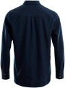 Aclima LeisureWool Woven Wool Shirt M's Navy Blazer (#080E1A) Herre S