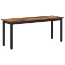 vidaXL benk Gammelt tre 110 x 35 x 45 cm Konstruert tre