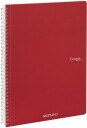 Notatbok EcoQua Original Spiral A4 Linjert Cherry