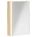  Baderomsspeilskap Sonoma eik 33 x 11,5 x 50 cm Konstruert tre