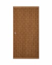 Lexington   Velour jacquard ornament håndkle 70x130 cm fudge