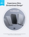 Anker MagGo Slim 10000 mAh Powerbank med USB-C 30W - Svart