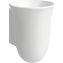 LAUFEN NEW CLASSIC TANNBØRSTEHOLDER I SAPHIRKERAMIK MATT HVIT
