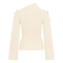 Elisabetta Franchi Dame Strikkevarer Beige L,