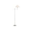 Hackney golvlampa nickel