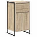  Serviesskap med skuff Sonoma 81 x 36 x 150.5 cm Konstruert tre