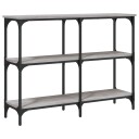  Konsollbord grå sonoma 100x29x75 cm konstruert tre 8720845420543