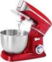 Elegant Kjøkkenmaskin med 6 Hastigheter - Rød
