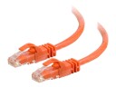 C2g Cat6 Booted Unshielded Utp Network Patch Cable Koblingskabel Rj-45 Hann Til Rj-45 Hann 1 M Utp Cat 6 Formstøpt Uten Hindringer Flertrådet Oransje