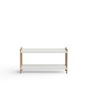NINE - Bolt Shelving 1000 2 Shelves Grey NINE