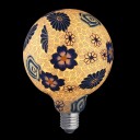 Glob Flower blå E27 dimbar 125 mm 6W