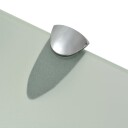 vidaXL Flytende hylle glass 70x10 cm 8 mm