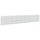 vidaXL Gabion med 3,5 mm tråd og 5x10 cm mesh 900x10x150 cm