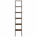  Bokhyller 2 stk stablebar røkt eik 30x30x80 cm konstruert tre
