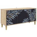 vidaXL TV skap DOKKUM 102 x 33 x 50 cm Sonoma Konstruert tre
