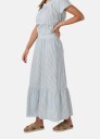 Seaside Marina Seersucker Long Skirt W