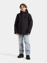 Didriksons Zirra Kids" Jacket   Black   128