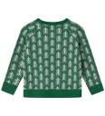 Fliink Hunter Green Benna Tree Pullover 4 år/104