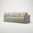 Decotique Le Grand Air 3 Seter Sofa Lin Gentle Ribbon