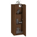 vidaXL Vegghengt TV-benk brun eik 40x34,5x100 cm 8720845667962