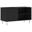  Hifi benk svart 85x38x48 cm konstruert tre