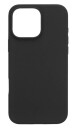 Linocell Rubber case for iPhone 16 Pro Max Svart